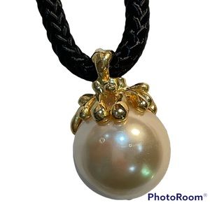 Giant Faux Pearl On a Rope